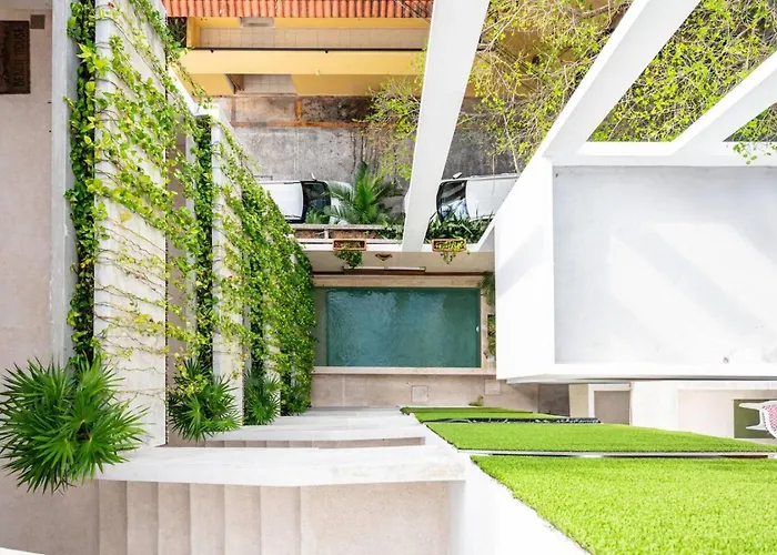Сasa de vacaciones Stylish W Rooftop Pool Walk To 5th